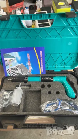 Професионален мини пистолет за пирони KraftRoyal коплект с пирони 100 бр, снимка 4 - Други инструменти - 49460219