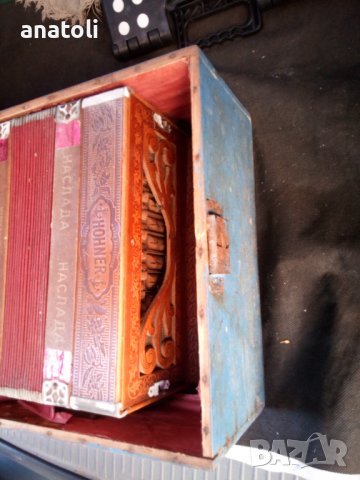 Hohner рядък ретро акордеон хармоника , снимка 2 - Акордеони - 36708859