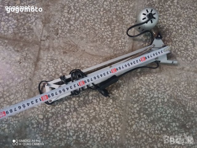 Работна Лампа шарнирна, подвижна, Настолна лампа,за бюро,маса,тезгях,струг,, снимка 15 - Други инструменти - 36369776