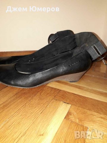 Дамски официални обувки от естествена кожа Tamaris - номер 39, снимка 2 - Дамски елегантни обувки - 28685584