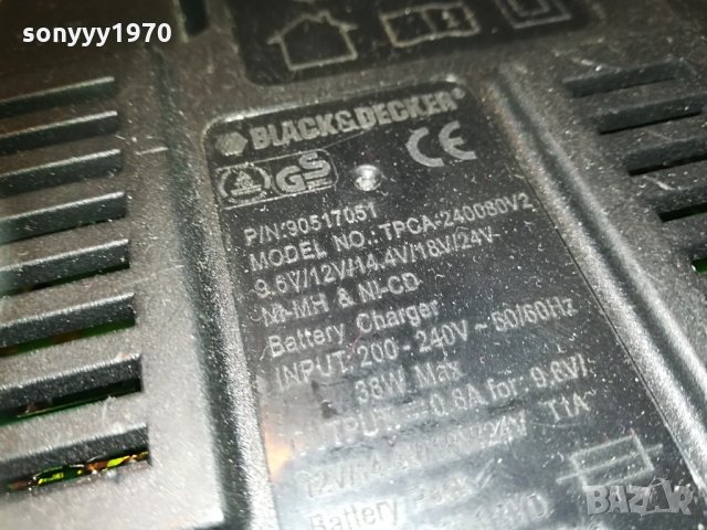 black & decker 12v battery+charger-внос швеицария 1405210934, снимка 14 - Винтоверти - 32870596