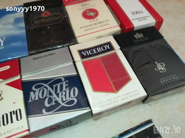 колекция от стари ПРАЗНИ кутии от цигари 2811240942, снимка 3 - Колекции - 48136505