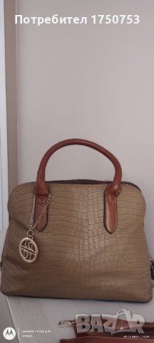 Кожена чанта David Jones, снимка 4 - Чанти - 43153956