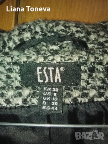 палто"Еста", снимка 2 - Палта, манта - 27390746