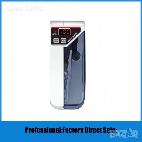 Професионална преносима банкнотоброячна машина Handy Counter, снимка 7 - Друга електроника - 37958792