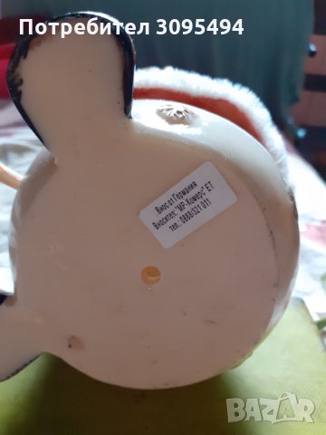 СНЕЖЕН ЧОВЕК ФИГУРКА. НЕМСКА. 15см., снимка 2 - Декорация за дома - 33402378