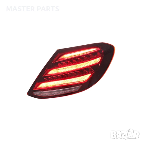 ЧИСТО НОВИ LED Стопове 1:1 за Mercedes W213 16-20 ЖЪЛТ мигач , снимка 8 - Части - 52997709