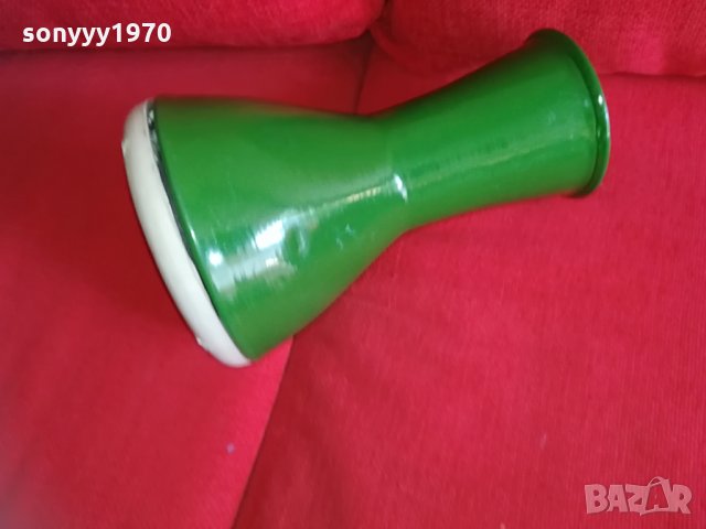 75ЛВ ЗЕЛЕНА ТАРАМБУКА-26Х17СМ, снимка 4 - Ударни инструменти - 28646390