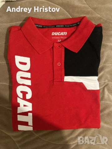 Тениска с яка DUCATI CORSE