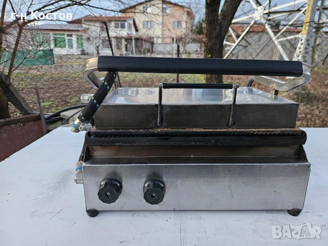 Тостер Преса Професионална на Газ за Дюнер Бургери втора употреба , снимка 2 - Обзавеждане на кухня - 53047236