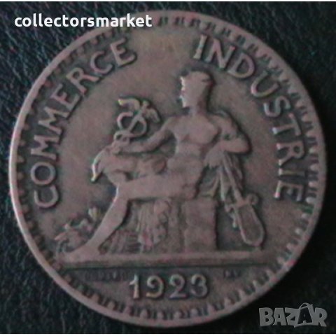 2 франка 1923, Франция, снимка 2 - Нумизматика и бонистика - 28437218