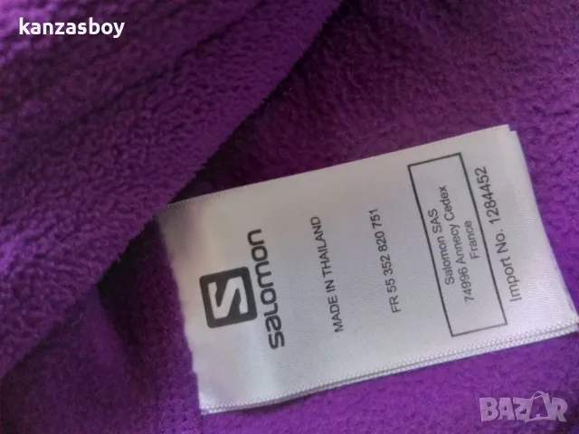 salomon - дамско поларено горнище L, снимка 7 - Блузи с дълъг ръкав и пуловери - 47261989