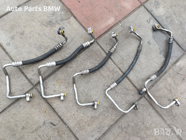Маркуч климатик BMW E60 E61 E63 Климатична тръба компресор климатик БМВ Е60 Е61 Климатичен маркуч, снимка 9 - Части - 53214540