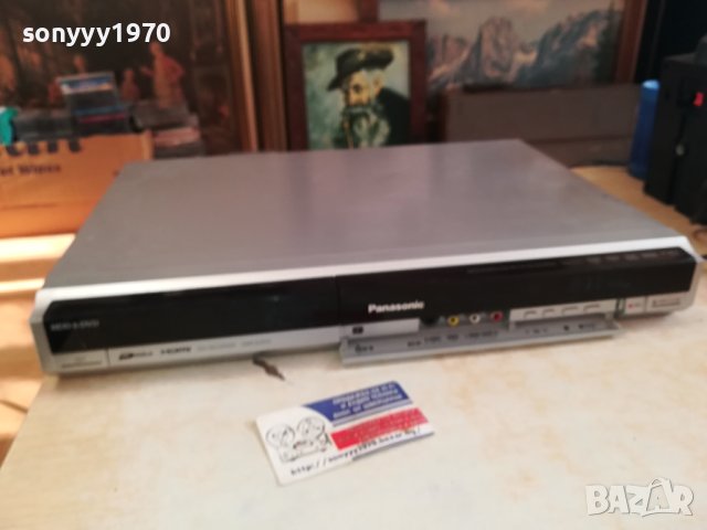 PANASONIC DMR-EH575 HDD/DVD RECORDER-ВНОС SWISS 2611231459, снимка 3 - Плейъри, домашно кино, прожектори - 43154358