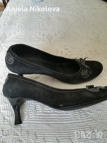Италиански обувки естествена кожа , снимка 1 - Дамски обувки на ток - 26288262