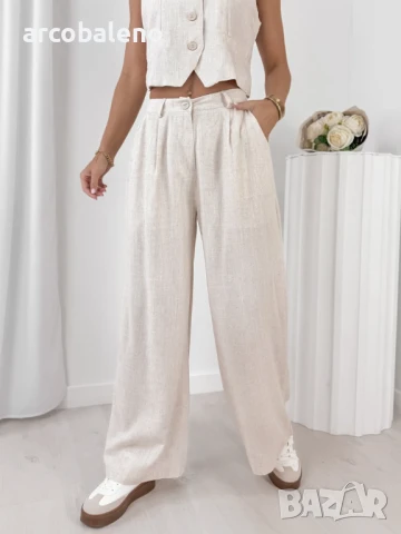 Елегантен дамски комплект от две части AMELISE, 2цвята  , снимка 4 - Комплекти - 50931409