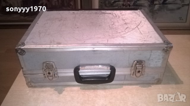 алуминиев куфар за инструменти-внос швеция-46х33х16см, снимка 6 - Куфари с инструменти - 26952099