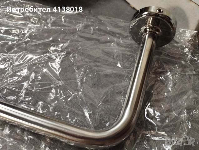 Продавам нова хромирана закачалка тип релса IKEA, VOXNAN, снимка 5 - Аксесоари за кухня - 52001003