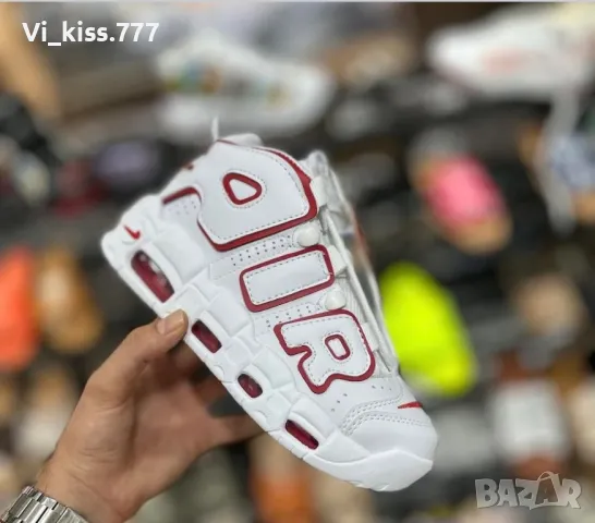 Нови обувки Nike air uptempo , снимка 10 - Кецове - 48957438