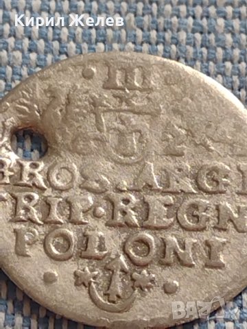 Сребърна монета 3 гроша 1623г. Сигизмунд трети ПОЛША 28455, снимка 9 - Нумизматика и бонистика - 42930470