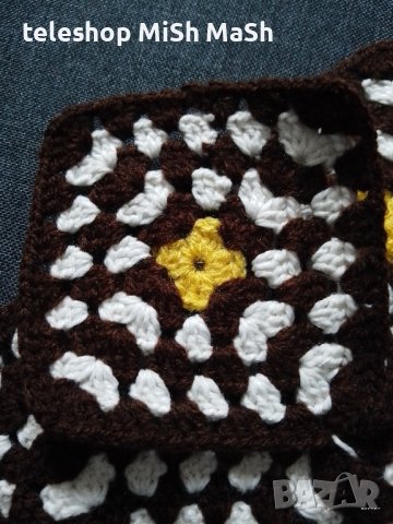 Нови плетени пончо за момиче и поставки за топли чаши или чинии, снимка 11 - Детски Блузи и туники - 43592813