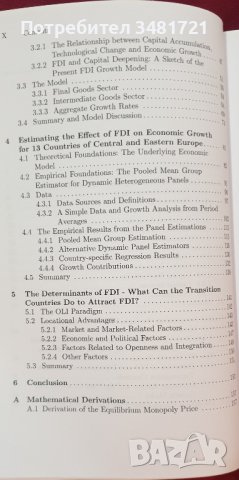 Роля на преките чуждестранни инвестиции в икономическия растеж/The Impact of FDI on Economic Growth, снимка 3 - Специализирана литература - 40857176