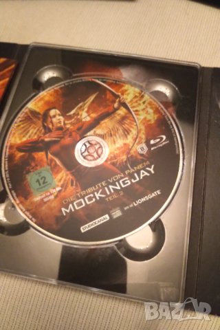 The Hunger Games Mockingjay 1,2 DVD ОРИГИНАЛНИ, снимка 6 - DVD дискове - 44088795