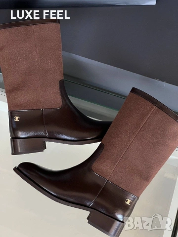 Дамски Ботуши ⚜️ Chanel , снимка 2 - Дамски ботуши - 53067665