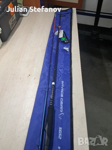 Savage Gear SGS2 Eging Спининг въдица., снимка 4 - Въдици - 43708233