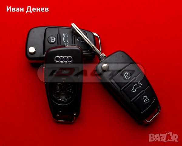 Кутийка Ключ Ауди / Audi A2, A3, A4, A5, A6, A8, Tt, Q7 Дистанционно, снимка 5 - Аксесоари и консумативи - 32733204