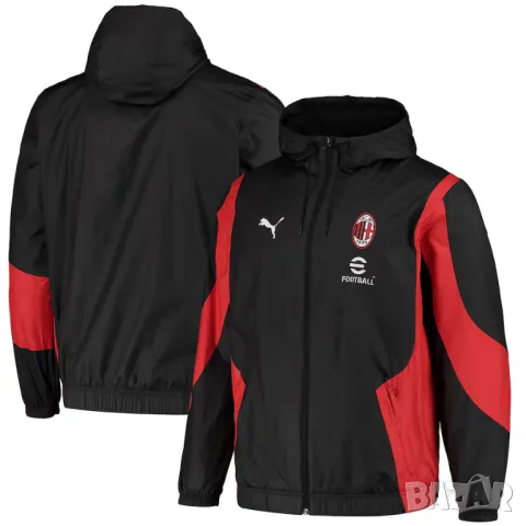 Puma 2023-24 AC Milan Men's Pre-Match Jacket, снимка 2 - Спортни дрехи, екипи - 49904925