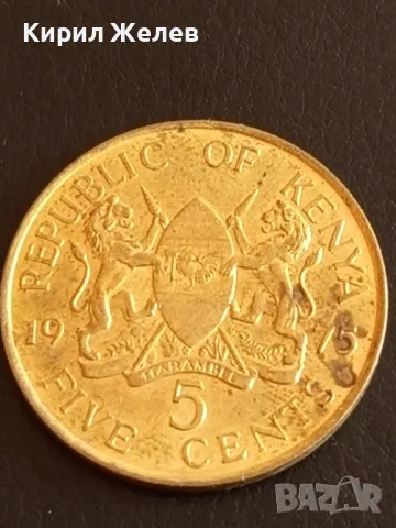 Монета 5 цента 1976г. Кения рядка за КОЛЕКЦИОНЕРИ 41102