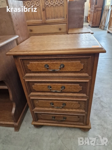 Масивно Шкафче -внос от Германия! , снимка 2 - Шкафове - 52151704