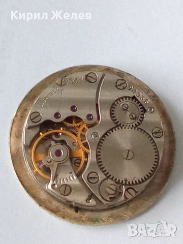 Механизъм с циферблат от стар ръчен часовник 52089, снимка 3 - Мъжки - 52264265