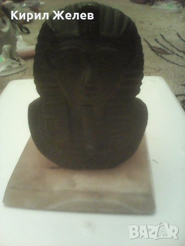 Фараон бронз А1329 Бюст, снимка 6 - Колекции - 27160804