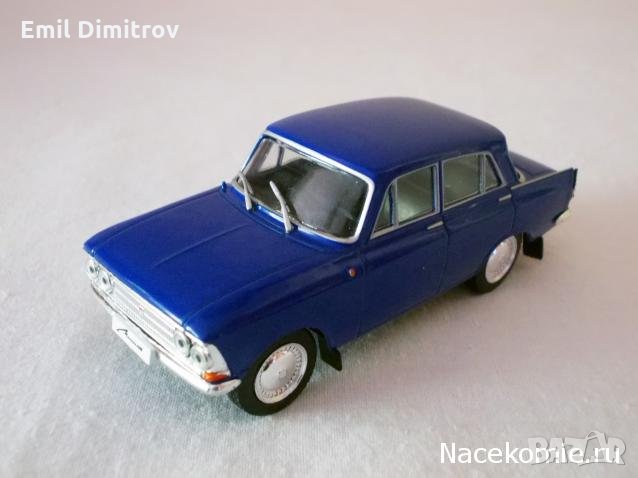 Моделче на Москвич-408, в мащаб 1:43, снимка 2 - Колекции - 33438760