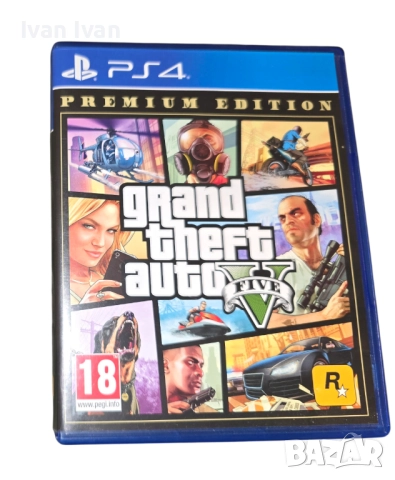 Игра за ps4 GTA5