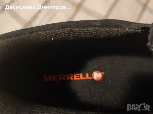 Мъжки обувки естествен велур Merrell НОВИ, снимка 6 - Спортно елегантни обувки - 43292701