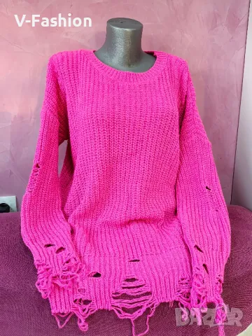 дамска плетена туника , снимка 2 - Туники - 48135564