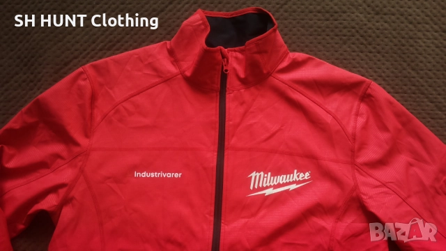Milwaukee Softshell Work Jacket размер M / L работна горница вятърно устойчива W4-719, снимка 3 - Якета - 52886602