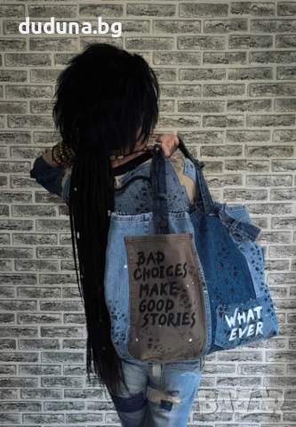 Нова страхотна дънкова дамска чанта.!!!