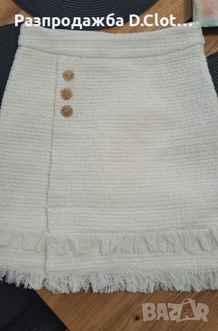 плетен комплект S/M и поли Zara и др, снимка 7 - Комплекти - 53439494