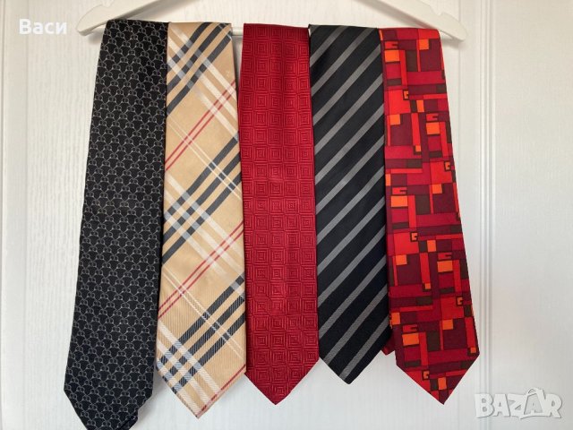 Burberry YSL GUCCI Dolce&Gabbana Balmain оригинални вратовръзки, снимка 2 - Други - 43671722