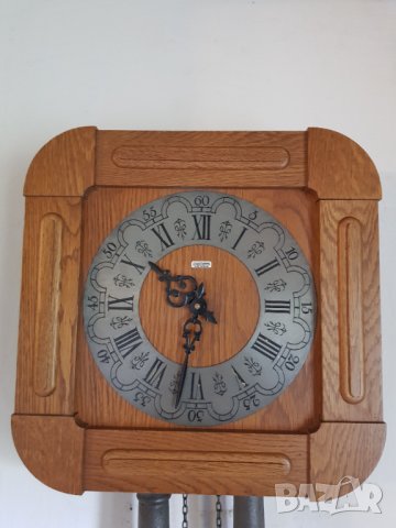Стар немски стенен механичен часовник, снимка 2 - Антикварни и старинни предмети - 33094148