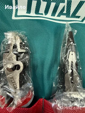 Комплект клещи Total 7 части, снимка 6 - Клещи - 47625689