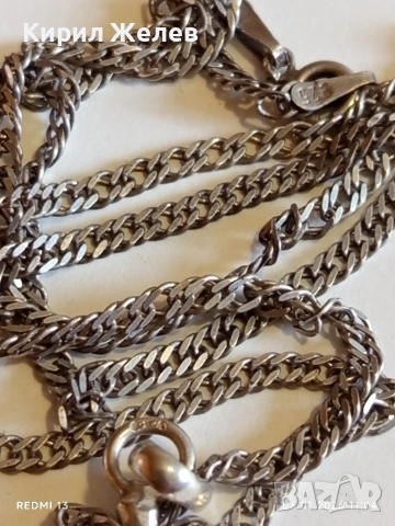 Антикварно винтидж бижу сребро с БАЛТИЙСКИ КЕХЛИБАР ювелирна изработка 30668, снимка 4 - Антикварни и старинни предмети - 53003994