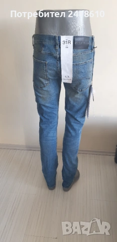 Armani Exchange A/X  Slim Fit Mens Size 31/32 НОВО! ОРИГИНАЛ Мъжки Дънки!, снимка 18 - Дънки - 53043450