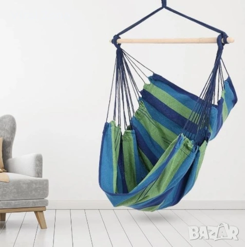 Голям хамак с въжета. , снимка 6 - Градински мебели, декорация  - 53278375