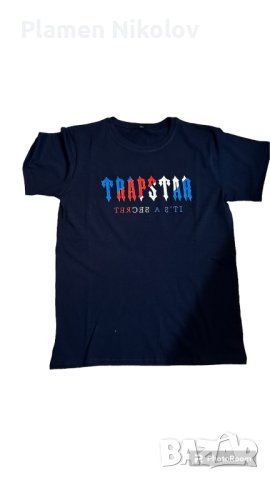 Синя тениска TRAPSTAR 