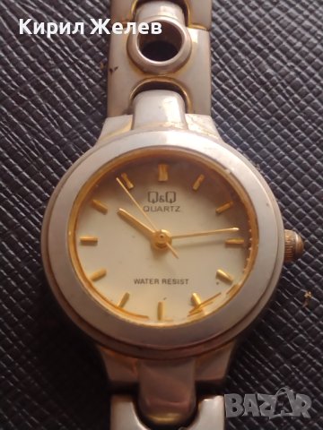 Дамски часовник Q&Q QUARTZ WATER RESIST много красив дизайн 21287, снимка 1 - Дамски - 40881929